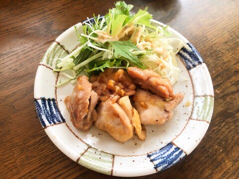 鳥もも肉の照り焼き